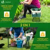 VOUNOT® 2in1 Kniebank für Gartenarbeit, Gartenhocker Produktbild-Vorschau 2