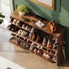 FCH Armoire à chaussures étroite à 4 portes, étagère à Voir les images du produit 4