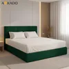 Boxspringbett - 160x200 - Grün - mit Bettkästen - mit Produktbild-Vorschau 9