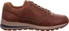 A side view of a brown leather sneaker. Produktbild-Vorschau