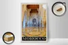 Holzschild Reise 20x30cm Marokko Afrika Medina Moschee Produktbild-Vorschau 2