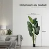 IvoQ Strelitzia Plante Artificielle 180 cm - Grande Plante Voir les images du produit 4