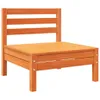 The Living Store Gartensofa 3-Sitzer Wachsbraun Massivholz Produktbild-Vorschau 6