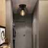 ZMH Deckenleuchte vintage 2er Set Deckenlampe Flur schwarz Produktbild-Vorschau 6