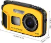 Vodotesný digitálny fotoaparát s rozlíšením 1080p, 48 MP, Náhľad obrázku produktu 7