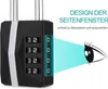 ZHEGE Cadenas à combinaison Grands chiffres noirs Gymnase Voir les images du produit 4