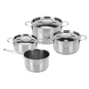 Set di pentole da 7 pezzi in acciaio inox da 6 mm Anteprima dell’immagine prodotto 2
