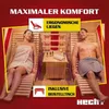 HECHT Infrarot Sauna Fantasy | 12 Heizstrahler | 3450 W | Produktbild-Vorschau 4