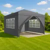 GOTEL Zahradní party stan / altán 3 × 3 m se 4 bočními Náhled obrázku produktu 12