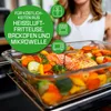 GOURMETmaxx Auflaufform Glas für Heißluftfritteuse Airfryer Produktbild-Vorschau 3