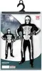 Halloween scheletro bambini costume con maschera | Nero Anteprima dell’immagine prodotto 3
