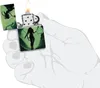 Zippo Benzin Feuerzeug Dragon Girl Glow in the Dark green Produktbild-Vorschau 2