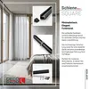 Binario per tende su misura 1-tenda nero - Serie quadrata - Anteprima dell’immagine prodotto 3
