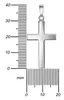 Kreuz-Anhänger 925 Silber Silberkreuz Produktbild-Vorschau 3