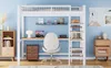 Lit mezzanine avec bureau 90 x 200 cm – Lit superposé et Voir les images du produit 9