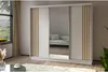 Schiebetürenschrank NELA II 240cm - 3-türig Kleiderschrank, Produktbild-Vorschau 1