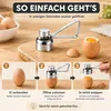 Eierköpfer aus Edelstahl 304, kompakter Eieröffner mit Produktbild-Vorschau 8