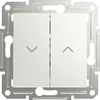 Schneider Electric Rolladenschalter Asfora Weiß (RAL 9003) Produktbild-Vorschau 1