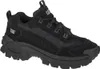 A studio shot of a black Caterpillar Intruder Uni Out sneaker. Voir les images du produit