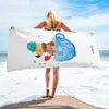Mr. & Mrs. Panda Strandtuch Nachtfalter Schaumbad - Weiß - Produktbild-Vorschau 4
