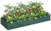 Oceľový vyvýšený záhon, 241 x 90,5 x 30 cm Náhľad obrázku produktu 1