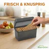 Knäckebrot-Box grau Produktbild-Vorschau 3