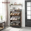 VASAGLE Schuhschrank mit 3 Klappen Schuhkipper Schuhregal Produktbild-Vorschau 1