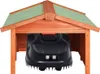 vidaXL Garage per robot tagliaerba 72x87x50 cm in legno Anteprima dell’immagine prodotto 3