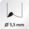 NOVUS Locher B220 025-0630 20Blatt schwarz Produktbild-Vorschau 6