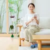 Relaxdays Pflanzenständer, 4 Ablagen, Pflanzentreppe Blumen Produktbild-Vorschau 3