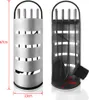 XINZI set de cheminée 5pcs set de cheminée argent inox set Voir les images du produit 2