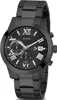 A black Guess men's chronograph watch is shown against a white background. Náhled obrázku produktu