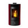 Stufa a pellet Azora 11,6 kW Bordeaux Sannover Anteprima dell’immagine prodotto 5
