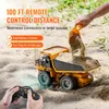 Camion-benne RC VEVOR, 9 canaux, échelle 1:18, camion-benne Voir les images du produit 5