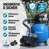 MONZANA® Sandfilteranlage SF96K 9600L/h bis 30.000L Pool Produktbild-Vorschau 4