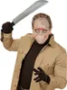 Machete Langes Kunststoff Messer Horror Karneval Fasching Produktbild-Vorschau 3