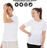 6 T-shirts met korte mouwen, wit, maat 164/170 (14-15 jaar) Productafbeelding-voorbeeld 7