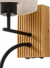 Lucande Wandlampe Lieske, beige, Textil, E27, LED-Leselicht Produktbild-Vorschau 9