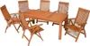 Merxx 7dílná sada Comodoro, stůl 170 x 90 cm 6x 25000-011, Náhled obrázku produktu 5