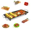 Elektrischer Tischgrill Grillplatte aus Edelstahl Produktbild-Vorschau 1