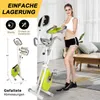 Cyclette - BIGZZIA Cyclette pieghevole 2 in 1 con bande di Anteprima dell’immagine prodotto 2