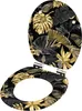 SANILO® WC-bril Golden Leaves, toiletdeksel rechtstreeks Productafbeelding-voorbeeld 3
