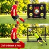 Fotbalová branka KM-Fit 150 × 120 cm s terčovou plachtou, Náhled obrázku produktu 4