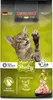 A bag of Leonardo Adult GF Poultry cat food with a cat reaching out. Náhľad obrázku produktu