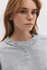 Sweatshirt mit Rundhalsausschnitt, Light Grey, S Produktbild-Vorschau 3