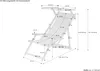 Liegestuhl rot Gartenliege Strandliege Deckchair Buche Produktbild-Vorschau 5