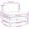 VidaXL 838087, Antracyt, Drewno, 110 kg, Dorośli i dzieci, Podgląd zdjęcia produktu 8