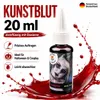 Kunstblut 20 ml Dickflüssig mit Dosierer – Rotes Halloween Produktbild-Vorschau 1