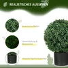 HOMCOM Plantes artificielles, lot de 2 plantes Voir les images du produit 5