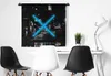 MuchoWow® Wandteppich Wandbehang Spiel - Controller - Blau Produktbild-Vorschau 3